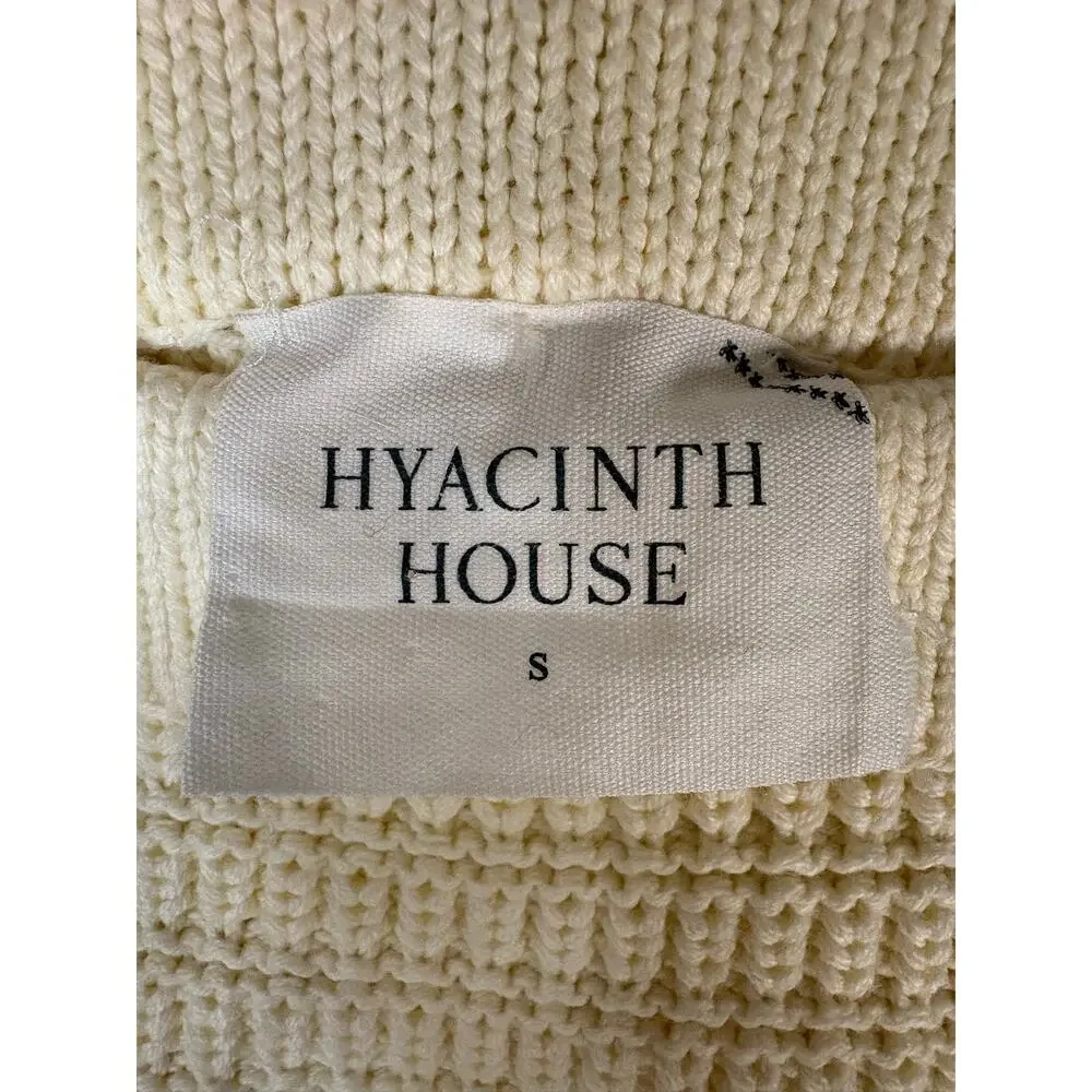 Hyacinth House Maybourne Sweater Skirt Woven Knit Old Money Cottagecore Preppy S